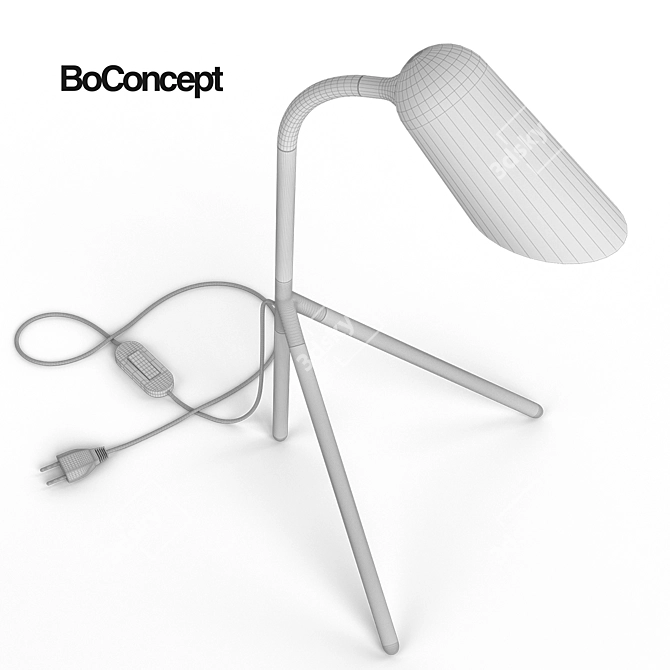 Sleek BoConcept Curious Lighting 3D model image 3