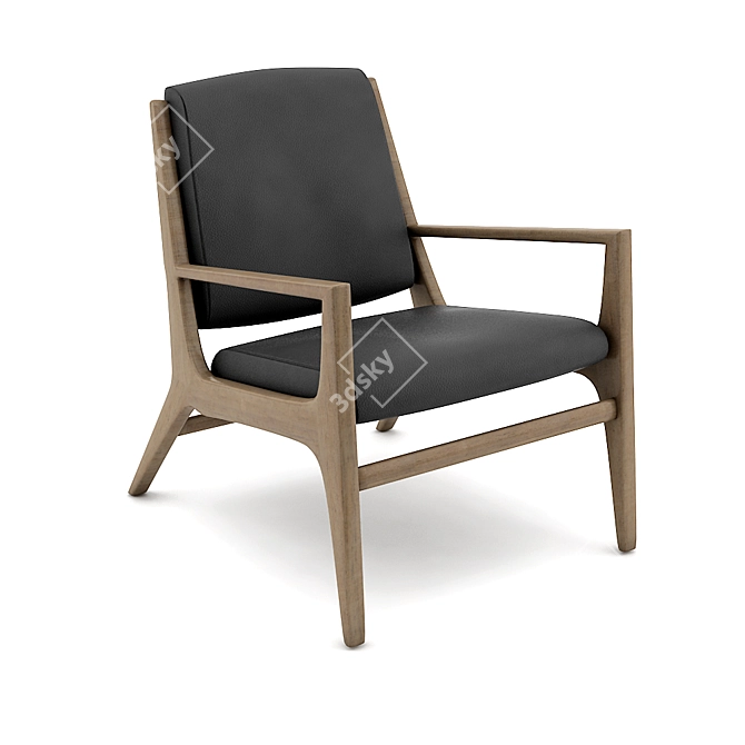 Elegant Saccaro Guria Chair  3D model image 1