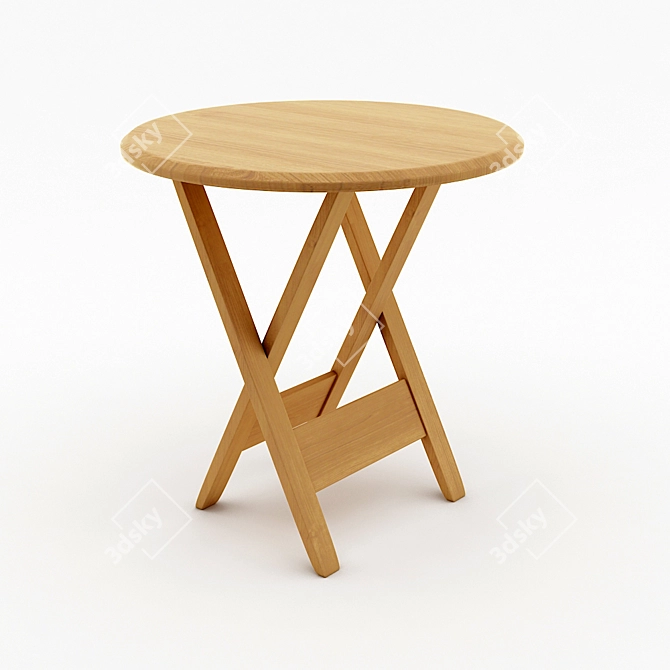 Elegant Gaia Table -  отличное представление стиля и функциональности 3D model image 1