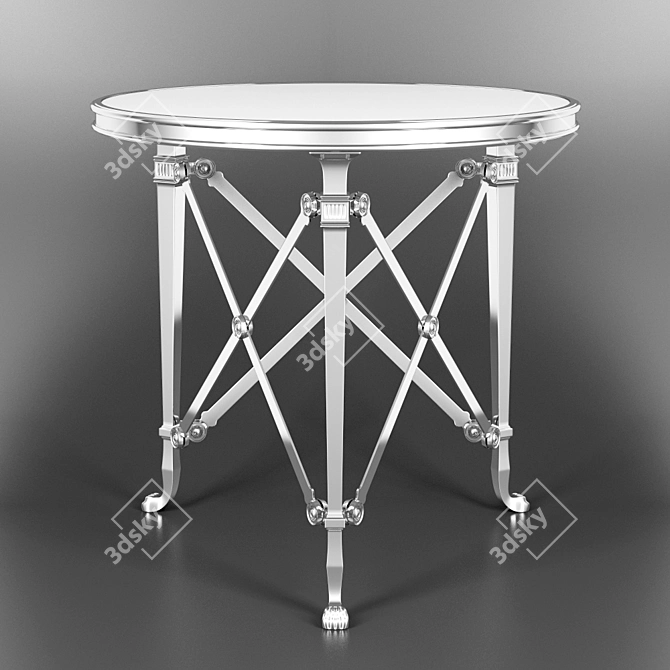 Ralph Lauren Cannes End Table 3D model image 1