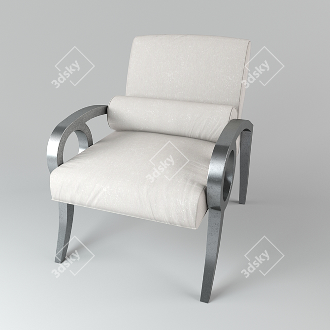 Luxury Lonsdale Lounge Chair 3D model image 2