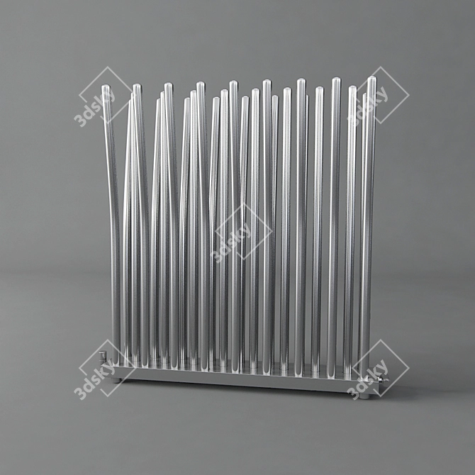 Deltacalor Bambu Radiator - Sleek and Stylish 3D model image 3