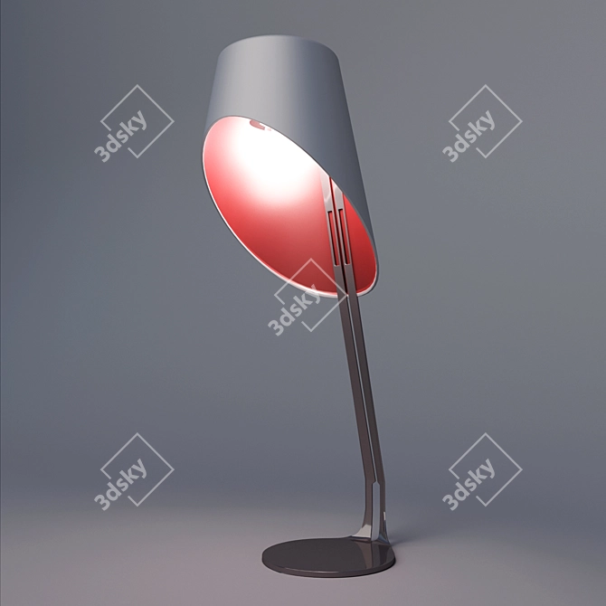 Color-Changing Table Lamp 3D model image 1
