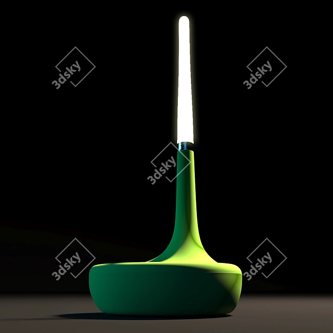 BDLove Floor Lamp | Sleek Contemporary Design 3D model image 1