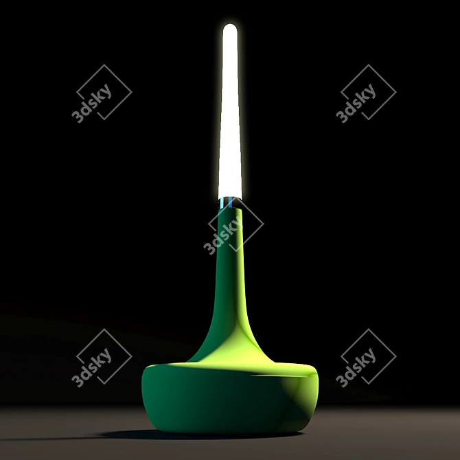 BDLove Floor Lamp | Sleek Contemporary Design 3D model image 2