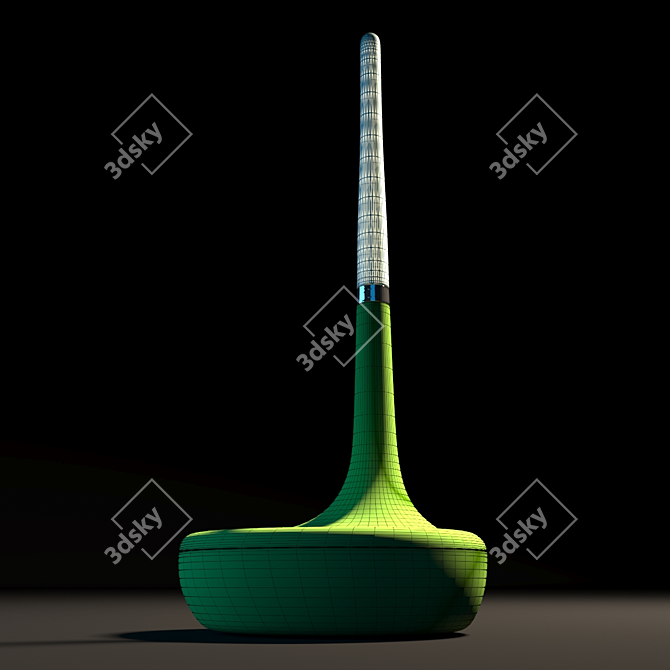 BDLove Floor Lamp | Sleek Contemporary Design 3D model image 3