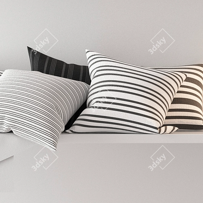 Stylish Home Décor Set 3D model image 2