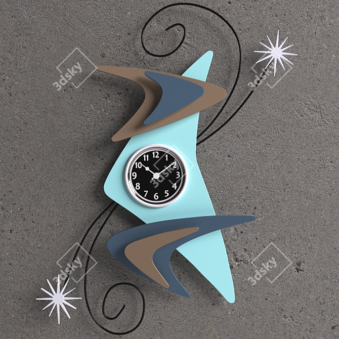 Designer Clocks by Stevo Cambronne 3D model image 1