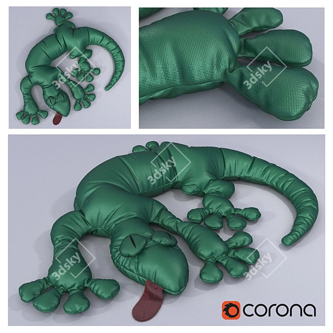 Stress Buster Pillow 3D model image 1