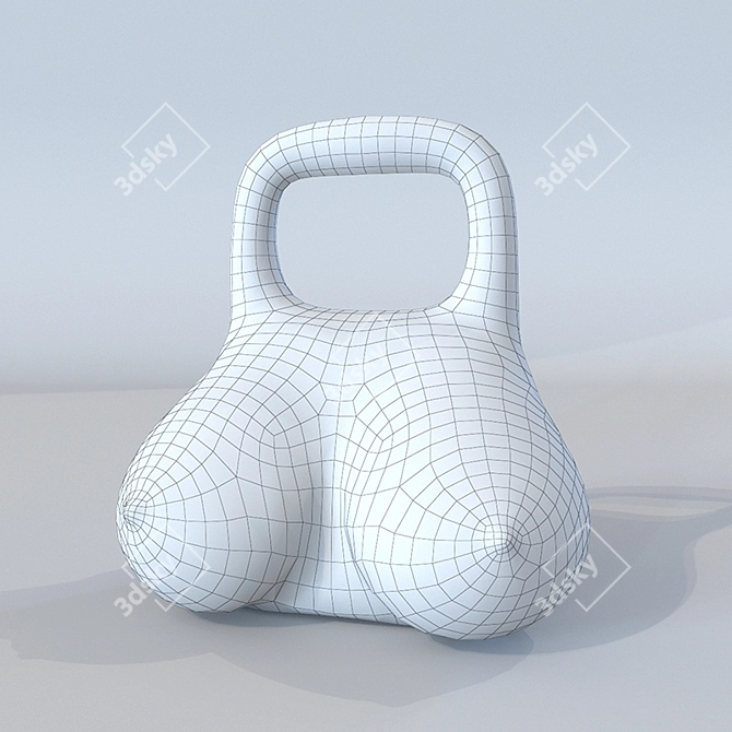 Ultimate Sports Kettlebell 3D model image 3