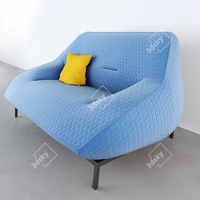 Cosse 2 Seat Sofa - Ligne Roset 3D model image 2