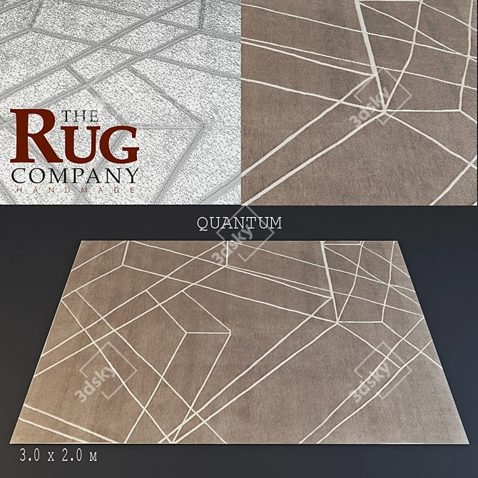 Quantum Rug: Max Poly 199k 3D model image 1