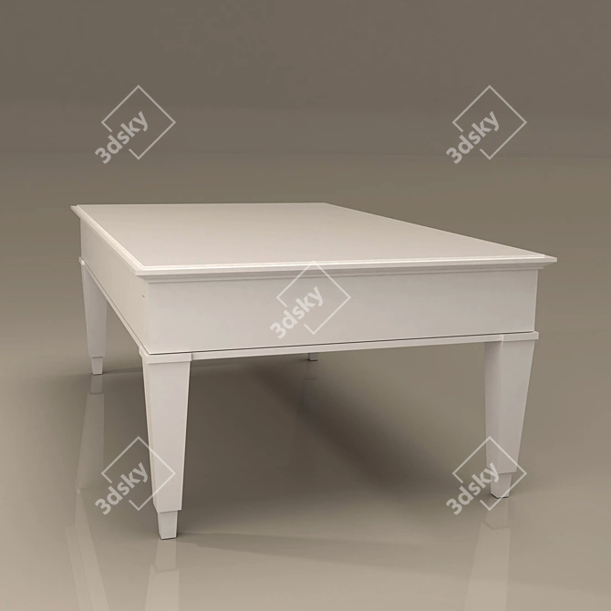 Modern Classic Coffee Table 3D model image 3