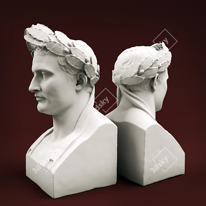 Napoleon Bust Replica - High-quality 3D model image 2