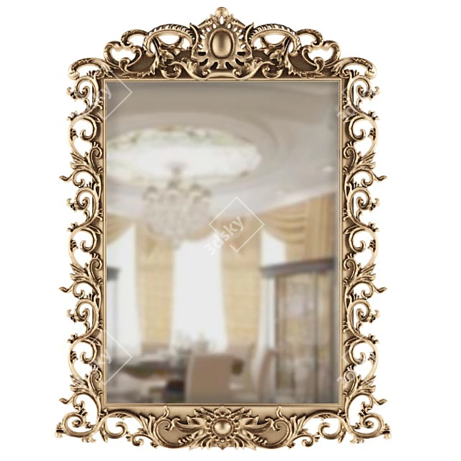 Reflect Beauty Mirror 3D model image 1