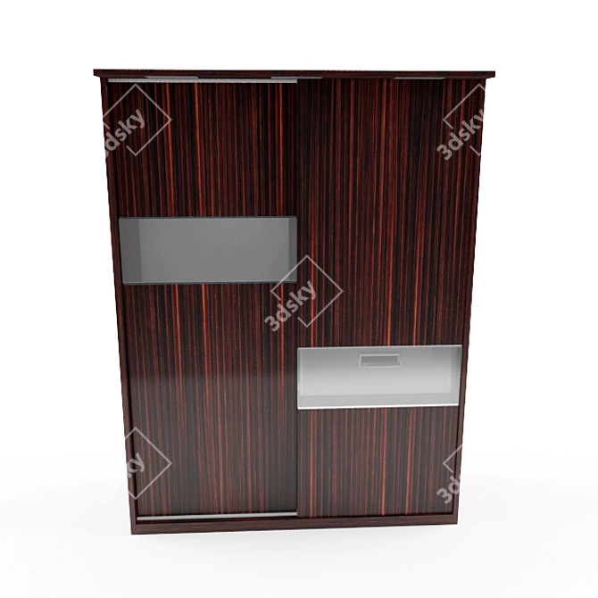 Modern Storage Cabinet 3D model image 2