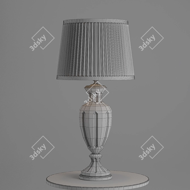 Elegant Pataviumart Table Lamp 3D model image 5