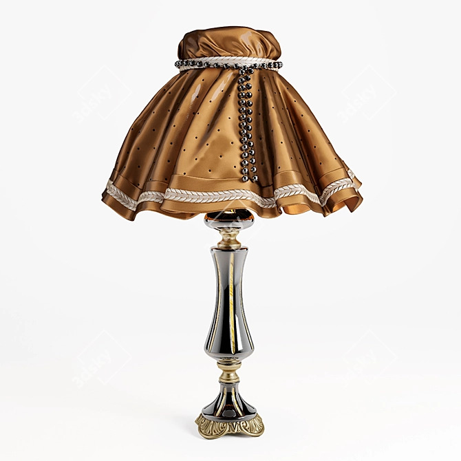 Elegant Pataviumart Table Lamp 3D model image 1