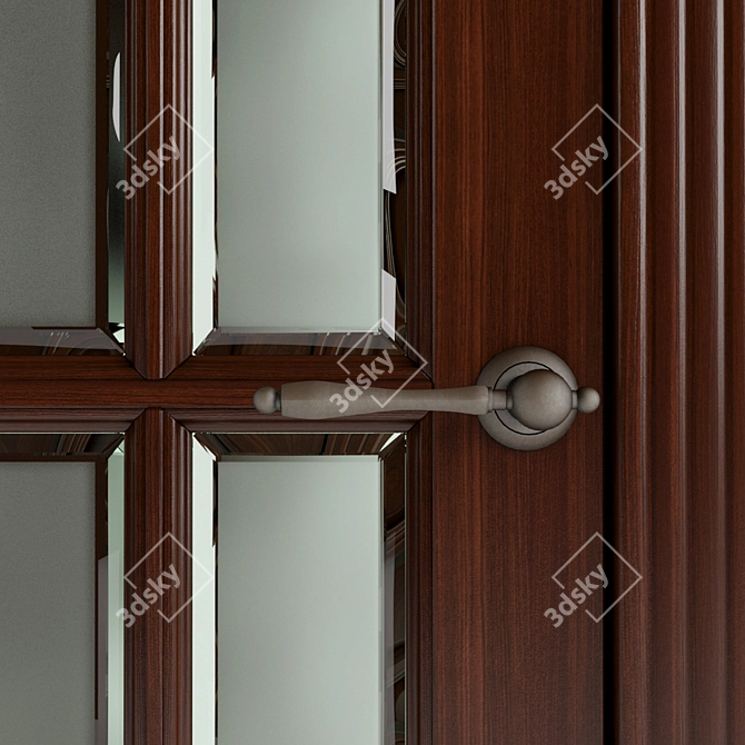 Prima DO & Prima DG Double Doors 3D model image 2