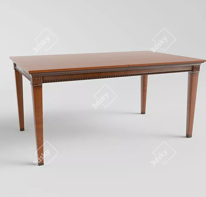 Italian Classic Furniture 3D model image 1