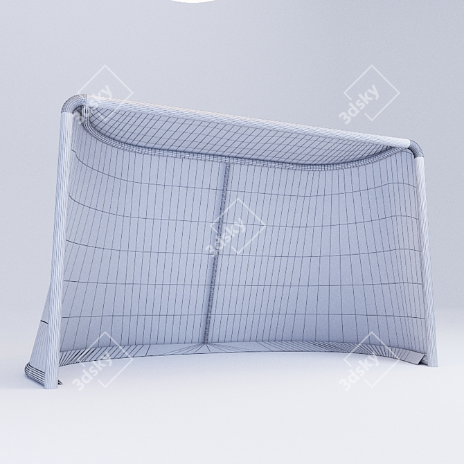 Title: Portable Hockey Gates: Max, Obj, Fbx 3D model image 3
