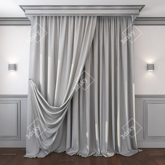 Velvet Classic Blind Set 3D model image 2