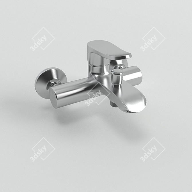 13 Modern Faucet Models 3D model image 2