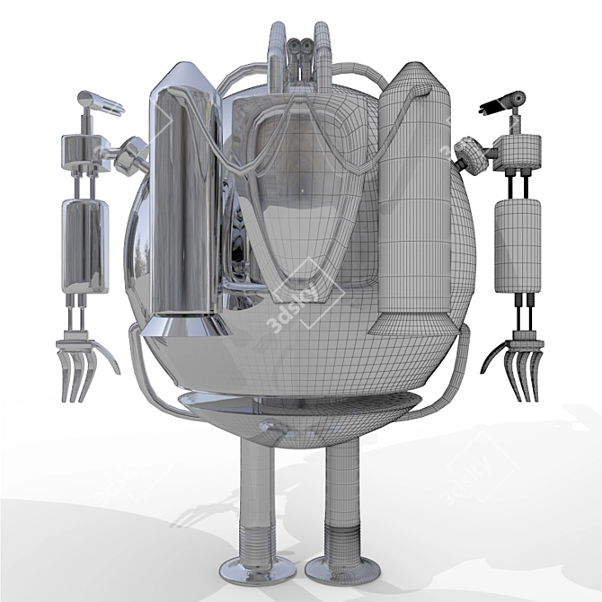 Robotic Prototype 3D model image 2