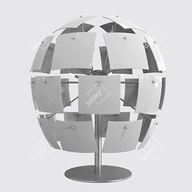 Odeon Light Table Lamp 3D model image 1