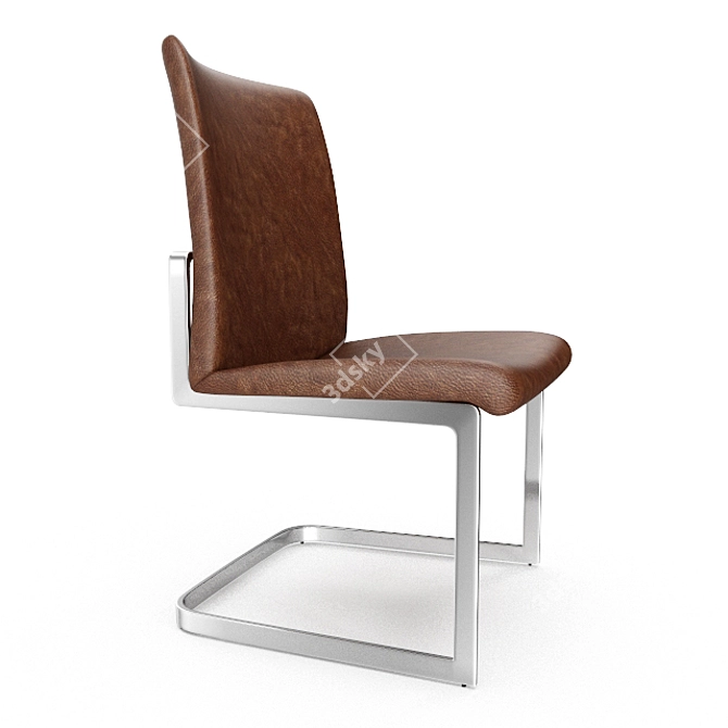 Sleek Huelsta Chair 3D model image 1