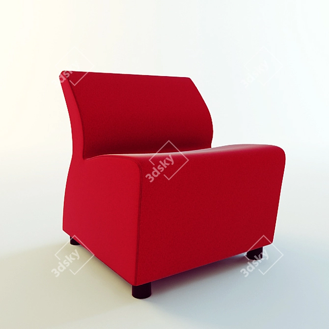 Kasual Kastel Italian Chair 3D model image 2