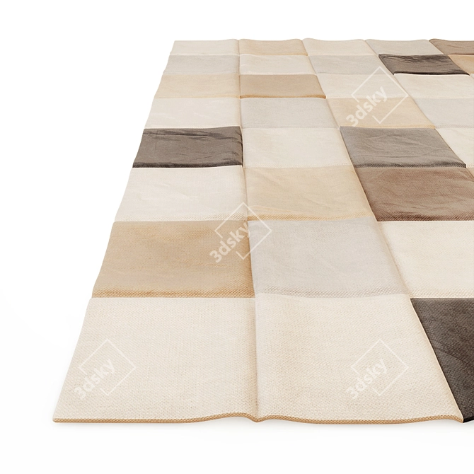 Cozy Home Rug: Luxurious Comfort 3D model image 2