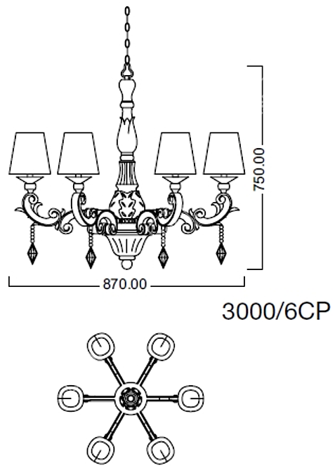 Artistic Illumination - Atelier 3000/6 3D model image 3