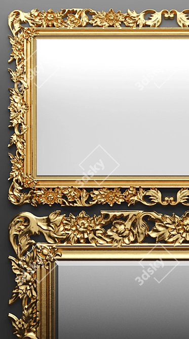Reflect - Classic Wall Mirror 3D model image 3