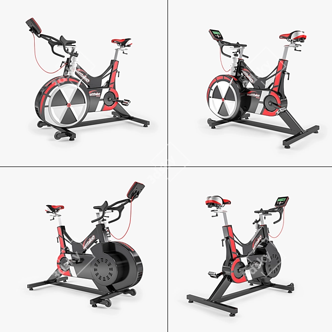 Wattbike Pro: Ultimate Indoor Cycling 3D model image 2