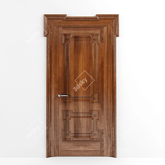 Bolshoi New Design Wooden Door 3D model image 2