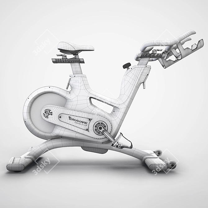 Tomahawk IC7: Professional Indoor Cycling Bike 3D model image 3