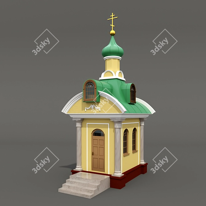 Sacred Water Chapel 3D model image 1