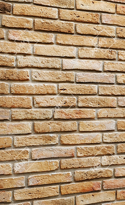 Crafted Brickwork: Superior Quality 3D model image 2