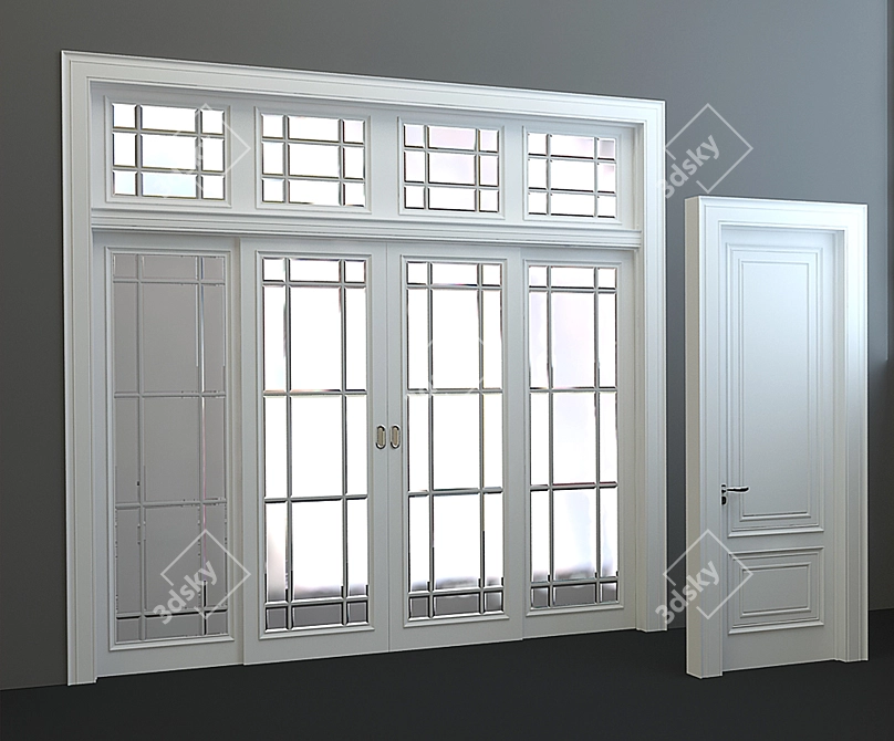 Versatile Doors for Ultimate Comfort 3D model image 2