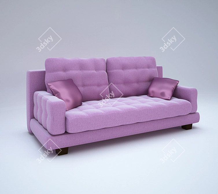 Modern Phil Sofa: Sleek Comfort 3D model image 1