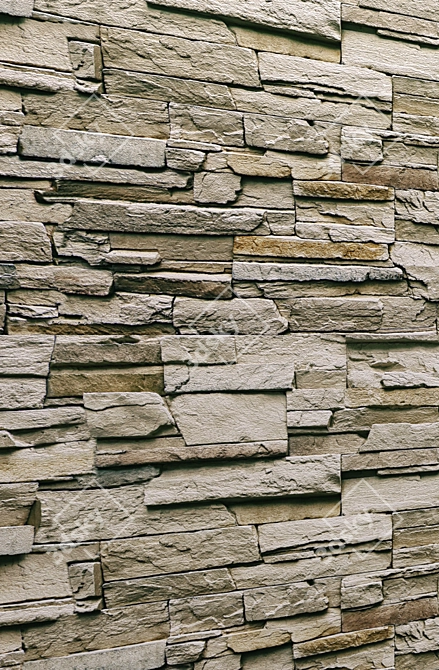 StoneCraft: High-Quality Masonry 3D model image 2