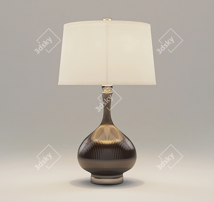 Elegant Irpina Vase 3D model image 1