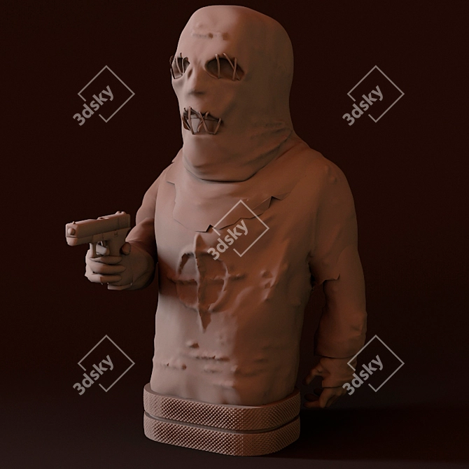 Zodiac Killer Puzzle 3D model image 1