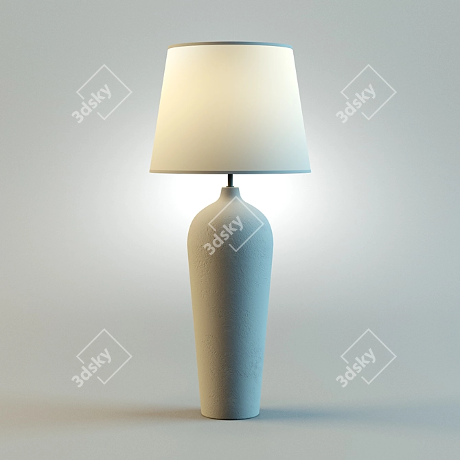 Elegant Farol Table Lamp 3D model image 2