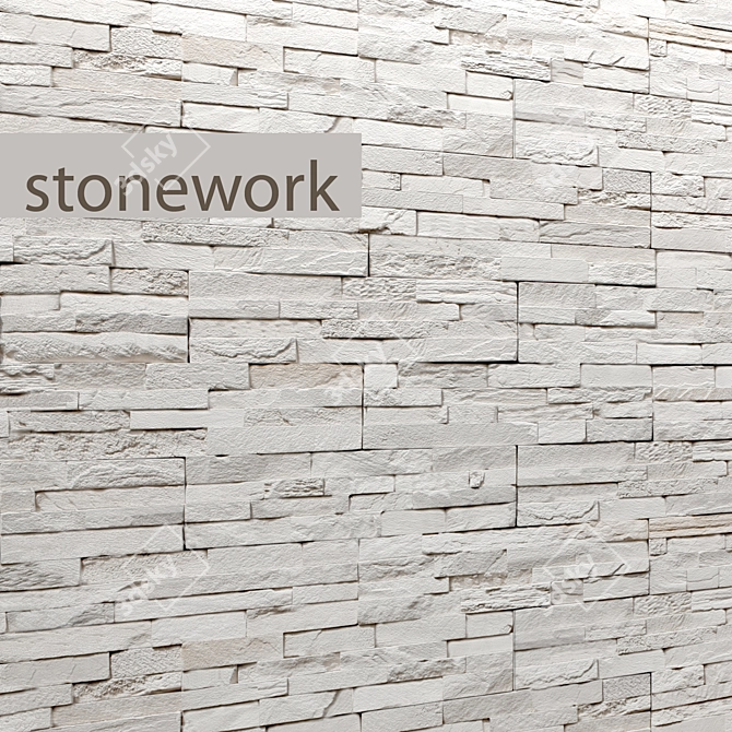 StoneCraft: Precise Masonry Solution 3D model image 1