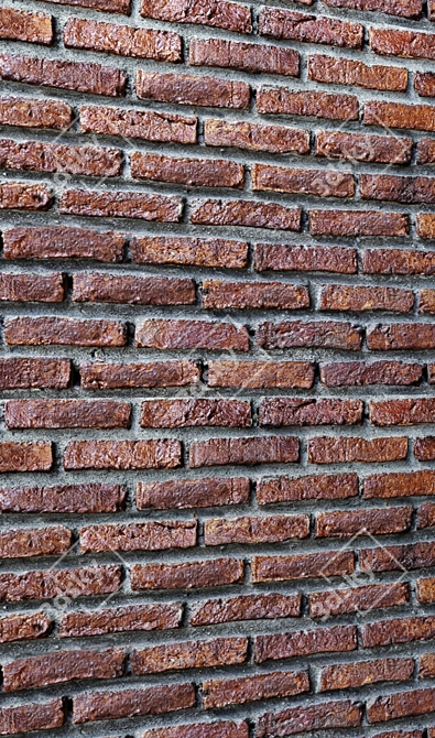 Brickwork: Solid & Reliable 3D model image 2