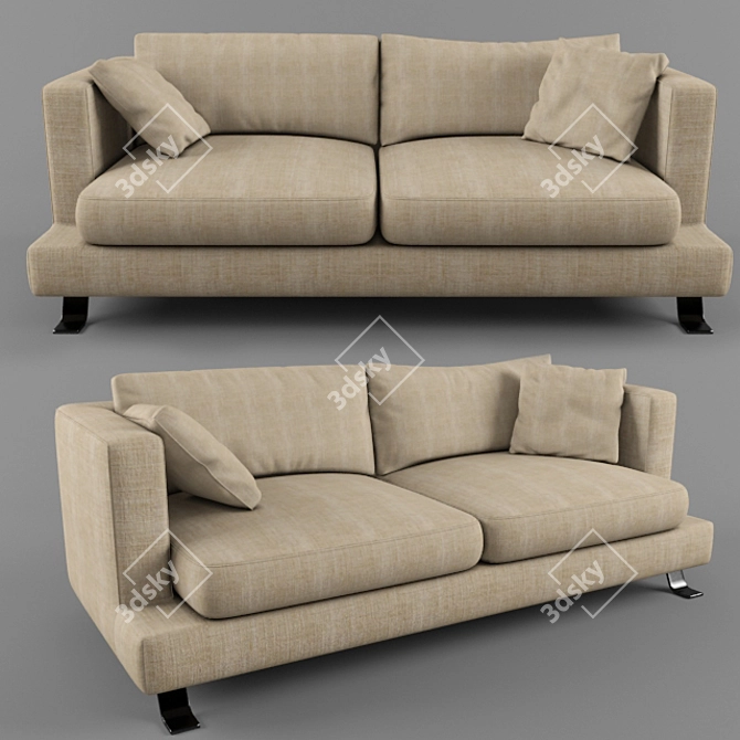 Modern BM Style PRINCIPINA Sofa 3D model image 1