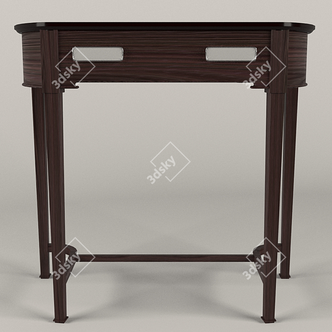 Glossy Nightstand 3D model image 1