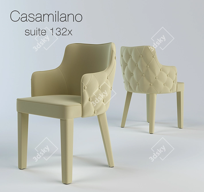 Casamilano Suite 132H: Elegant and Compact Furniture 3D model image 1